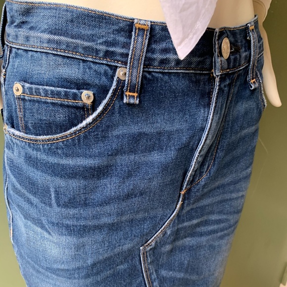 Rag and Bone Jean Skirt - Picture 2 of 5